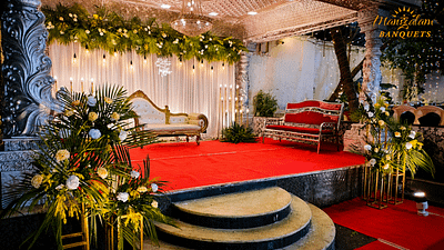 Elegant wedding stage setup main page - Copy
