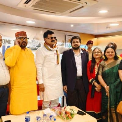Welcome Event Group Photo Mangalam Banquets